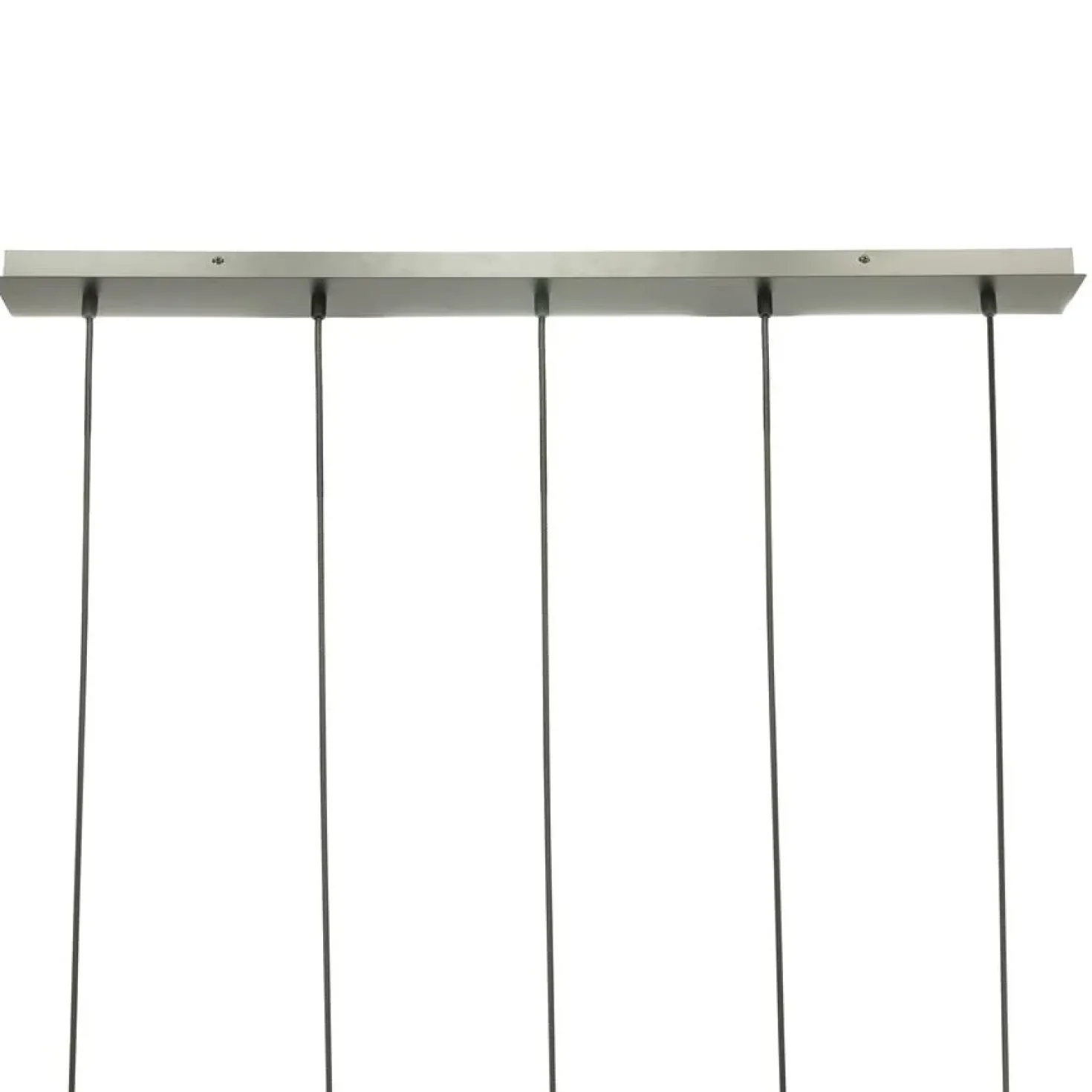 Shona 5-lichts Hanglamp amber