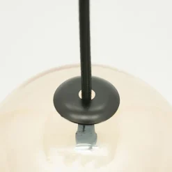 Shona 5-lichts Hanglamp amber