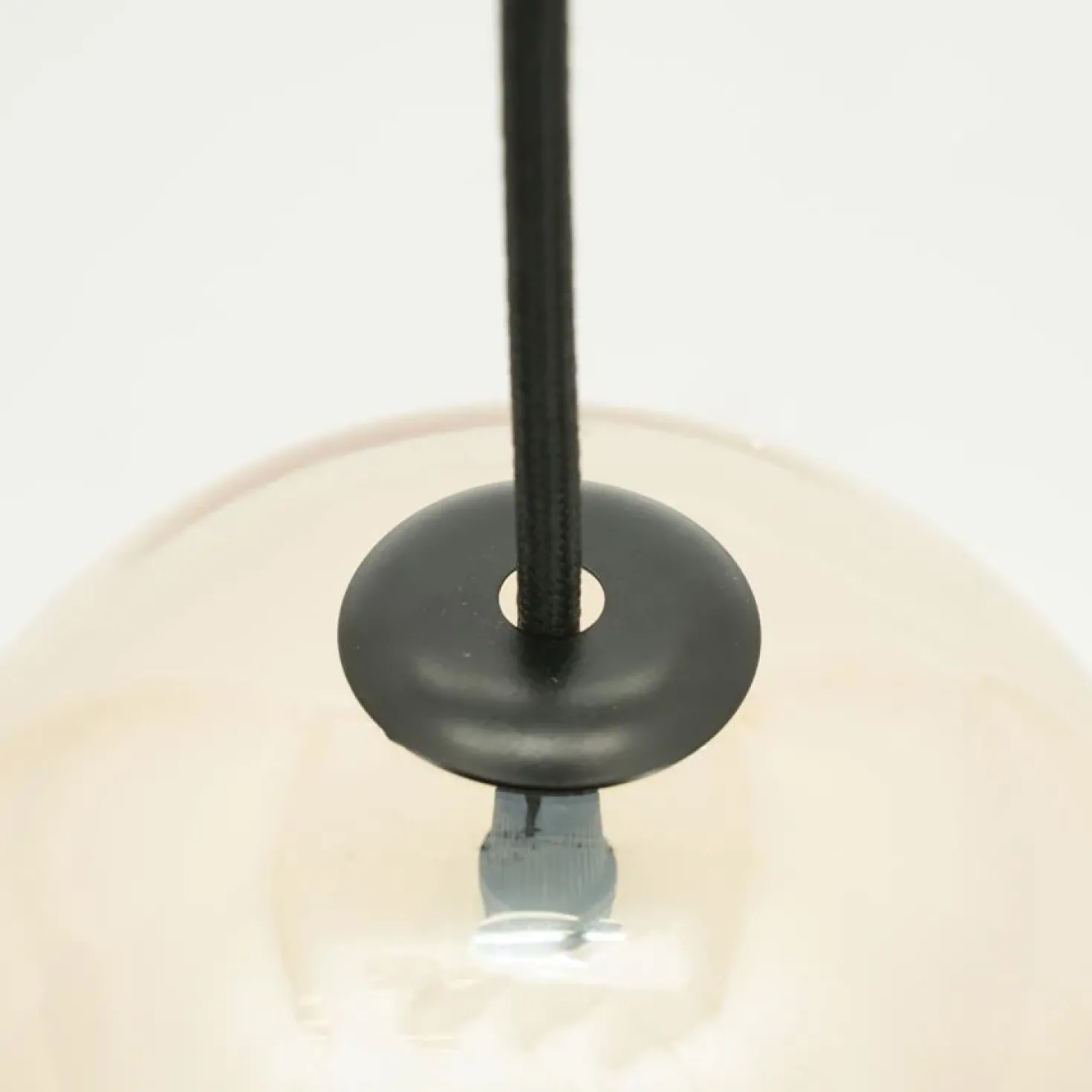 Shona 5-lichts Hanglamp amber