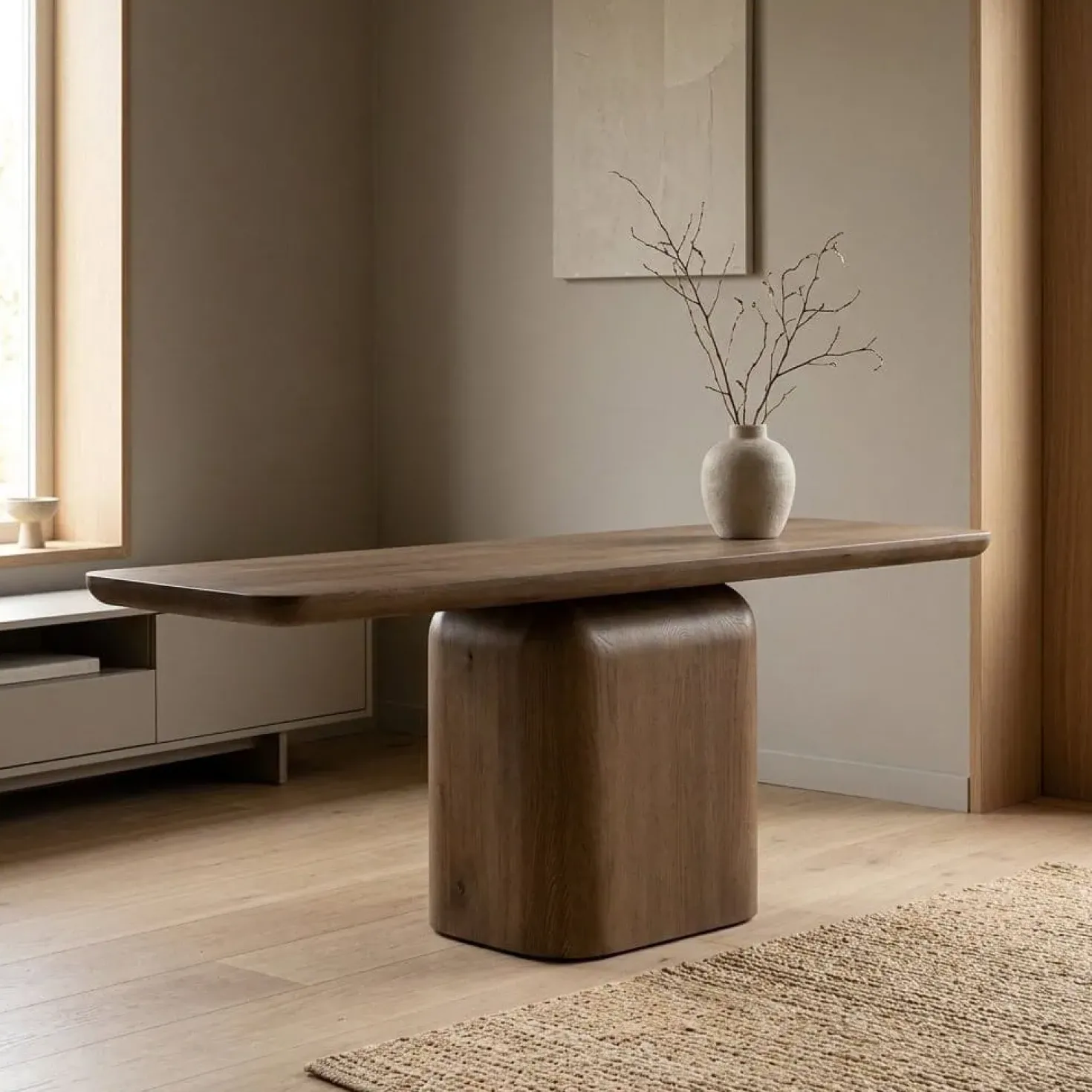 Sidetable Leon Bruin 200cm