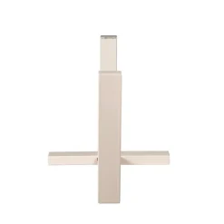 Sienna Kruispoot zand 180cm