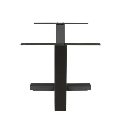 Sienna Kruispoot zwart 180cm