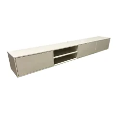 Sigge Zwevend Tv meubel zand 240cm