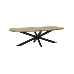Silvi Salontafel deens ovaal naturel 130 cm