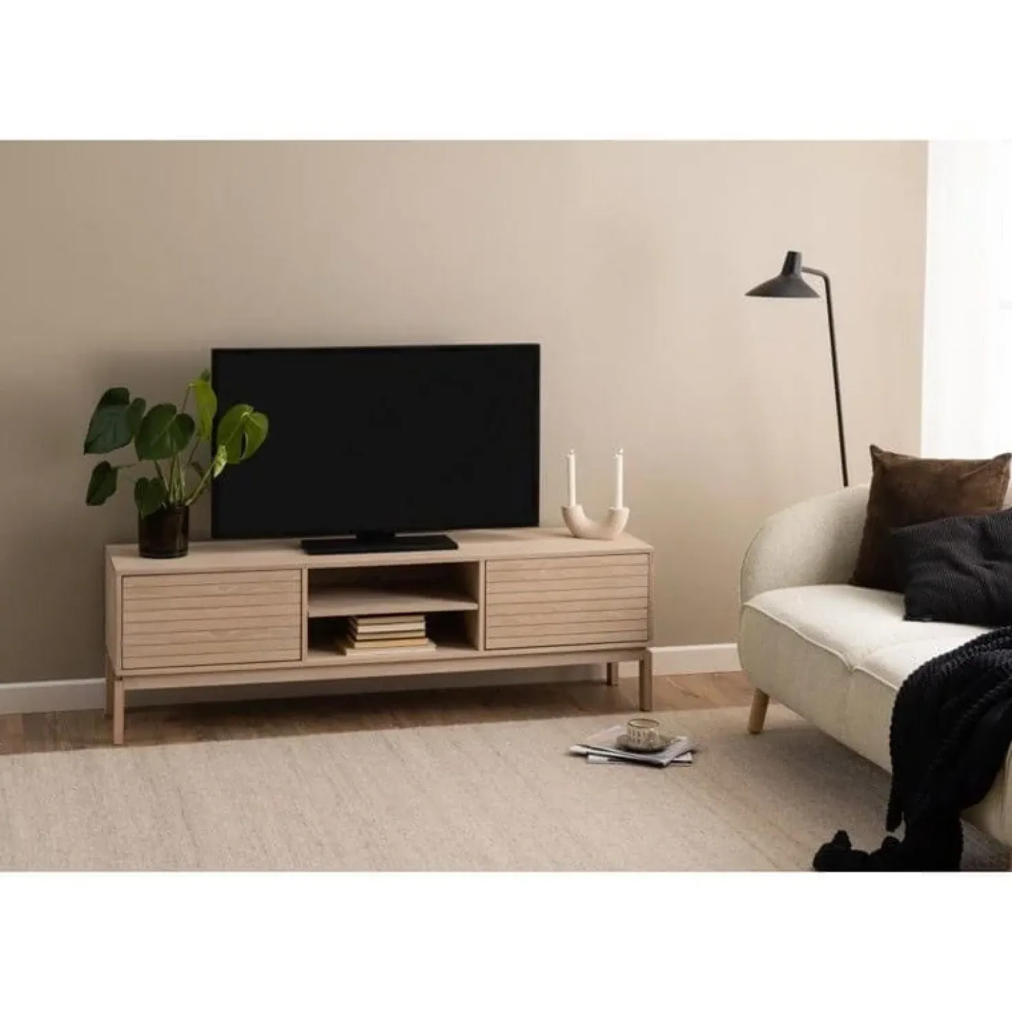 Silvon Tv meubel Naturel 160cm