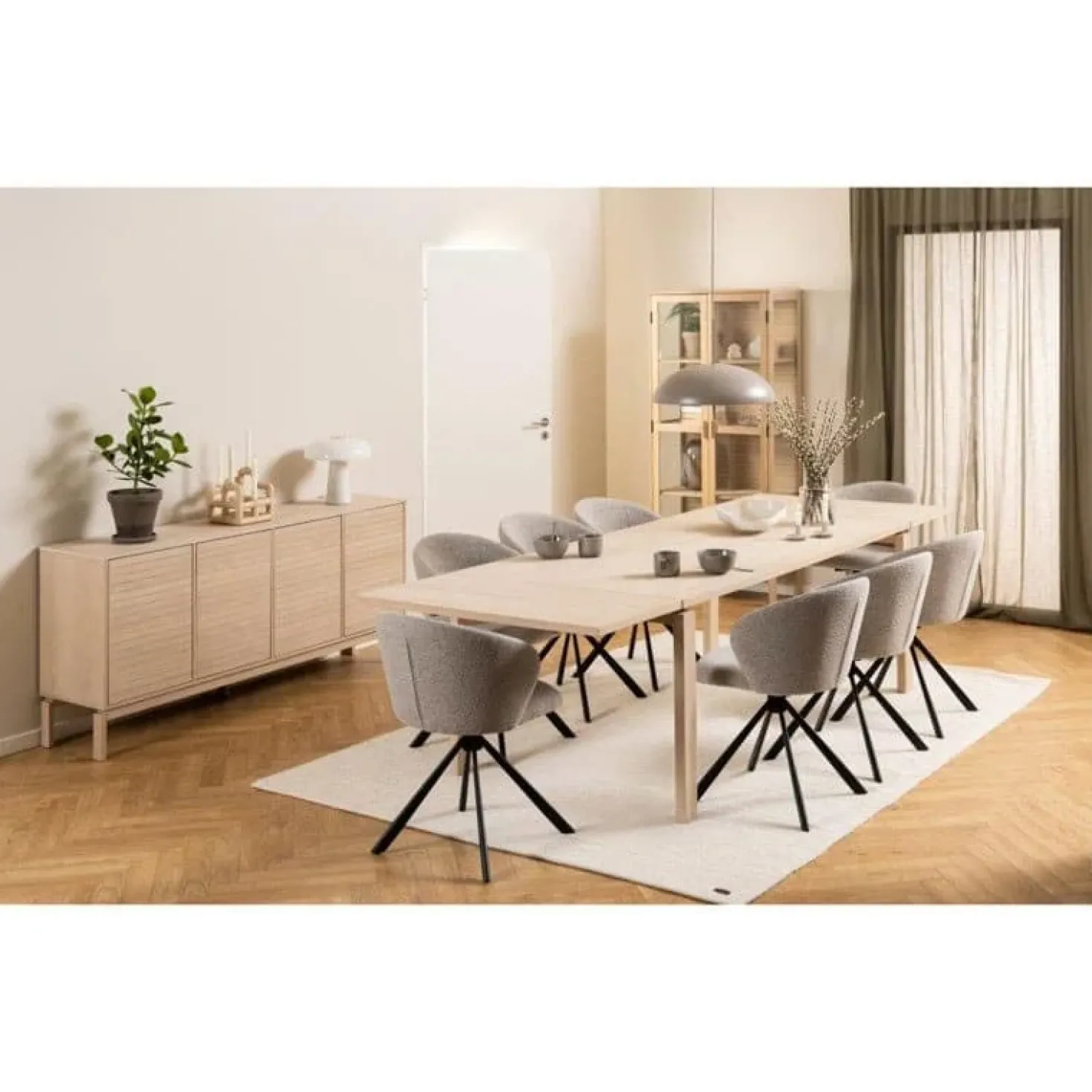 Silvon Vitrinekast Naturel 80cm