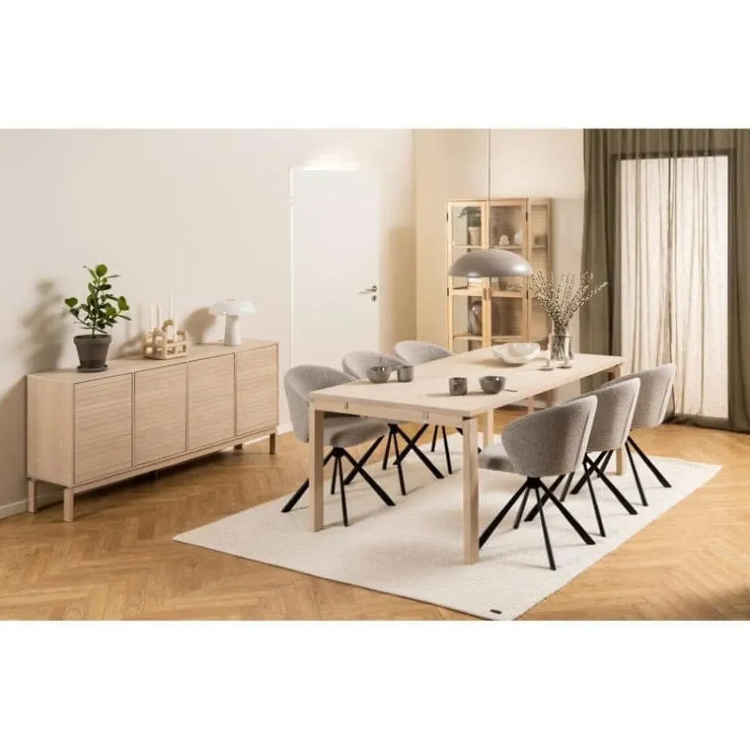 Silvon Vitrinekast Naturel 80cm