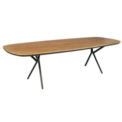 Sindacco Eettafel deens ovaal Mangohout 160cm