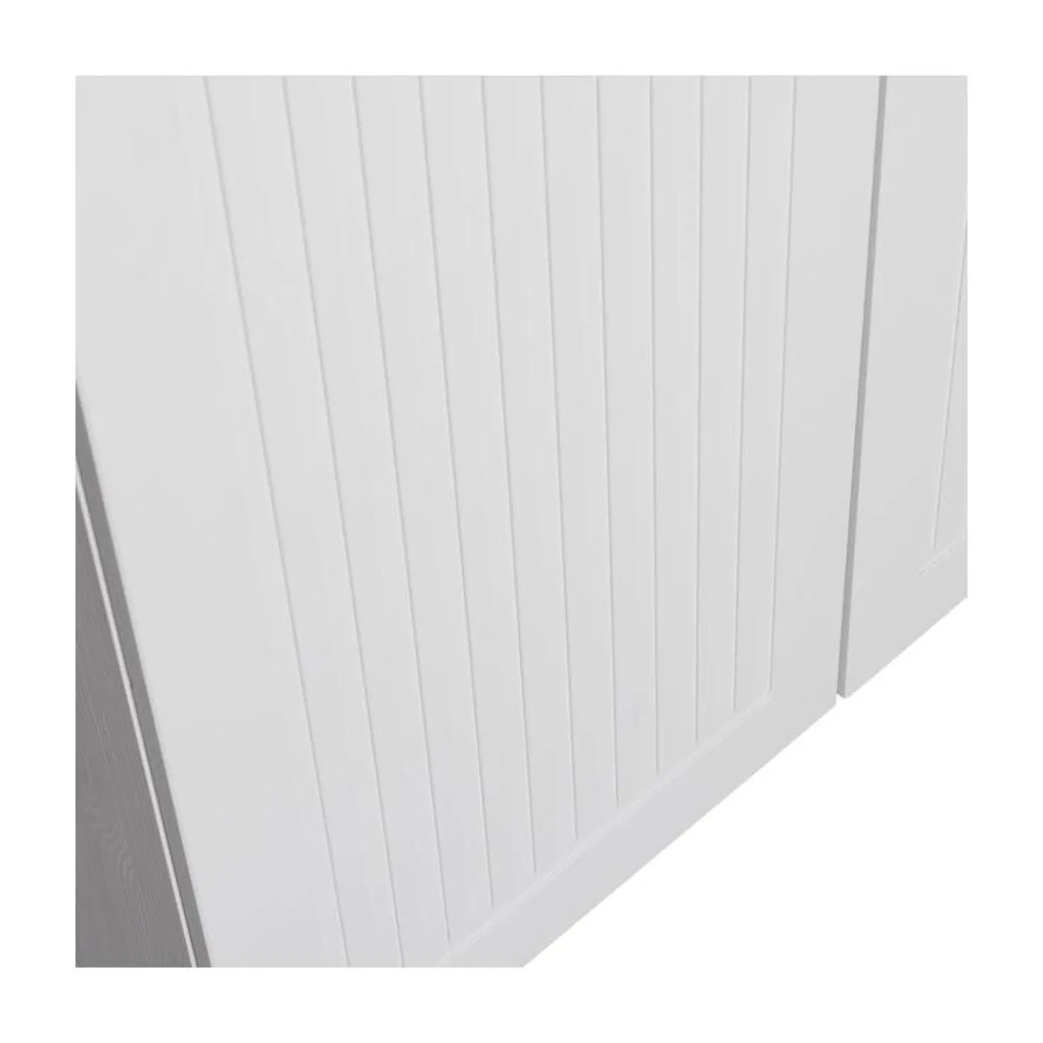 Sipke Kledingkast Grenen Wit 110cm
