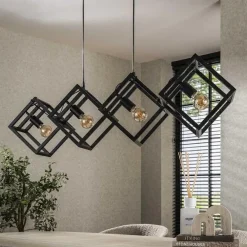 Skye 4-lichts Hanglamp Metaal