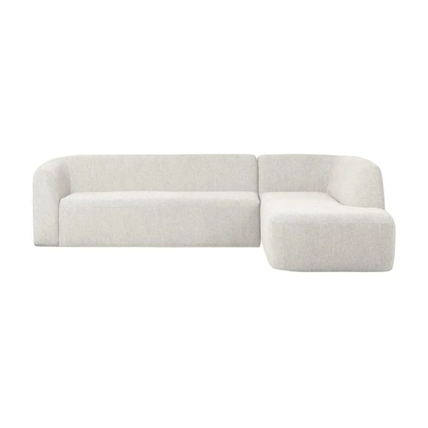 Sloping Hoekbank Rechts Pearl Melange
