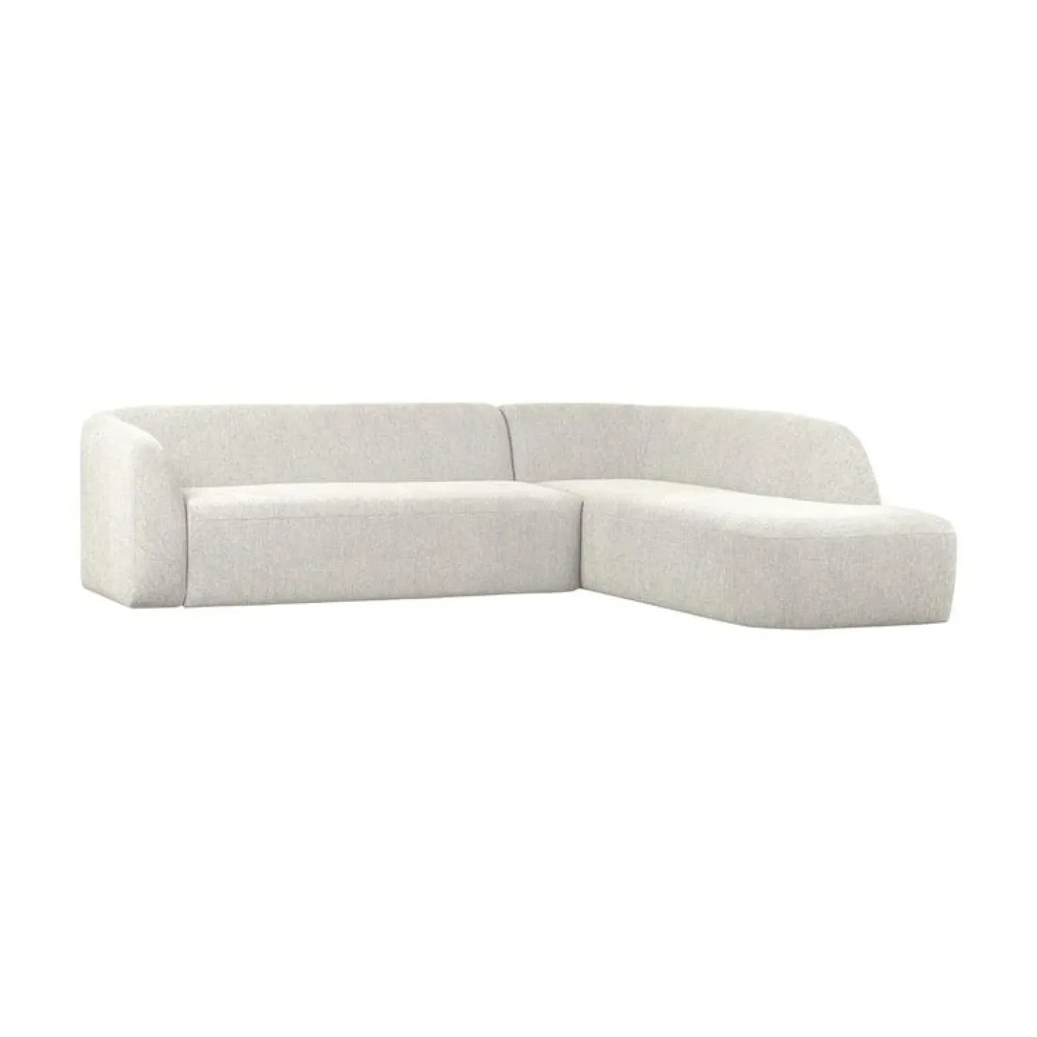 Sloping Hoekbank Rechts Pearl Melange