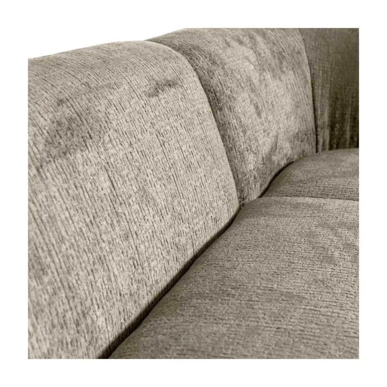 Sloping Hoekbank Rechts Structure Velvet Wheatfield