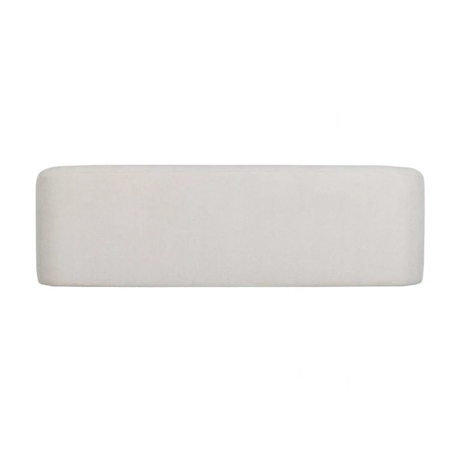 Sloping 3-Zits Bank Pearl Melange 240cm
