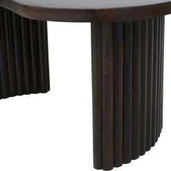 Sofia Salontafel organisch Walnoot 85cm