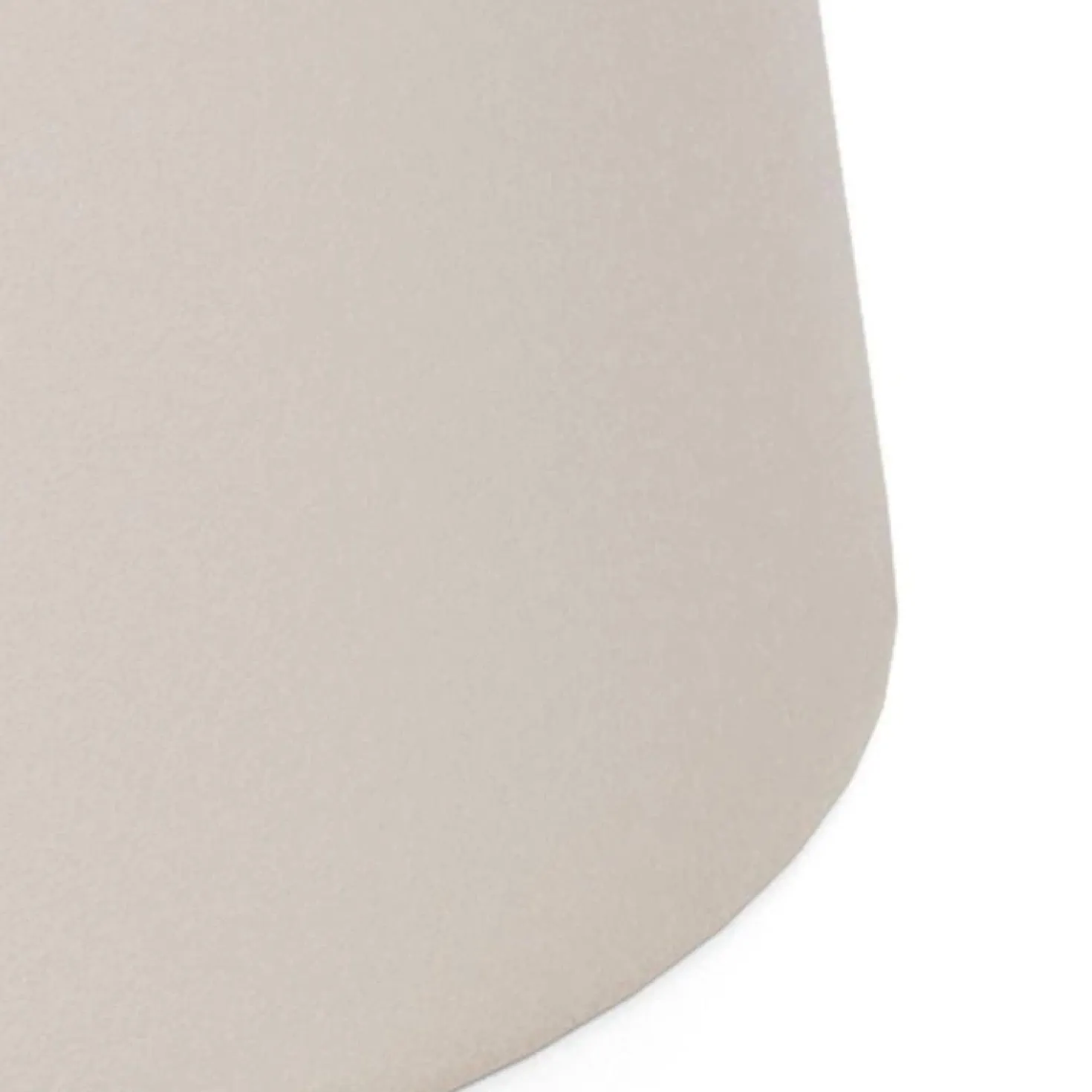 Solvani Salontafel hoog Rond Keramiek Lichtbeige 45cm