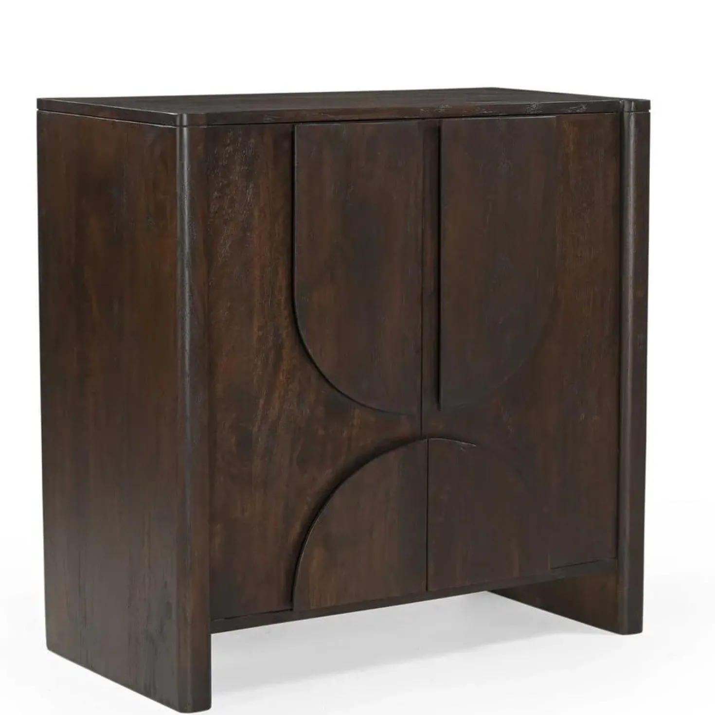 Sona Wandkastje bruin Mangohout 80 cm