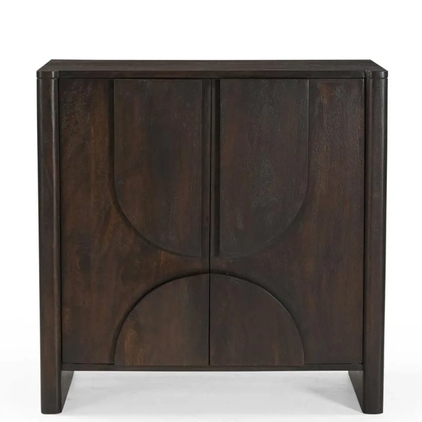 Sona Wandkastje bruin Mangohout 80 cm