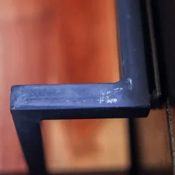 Sonic houten nachtkastje hoog met plank naturel