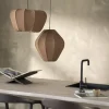 Sora 1-lichts Hanglamp Medium Bruin