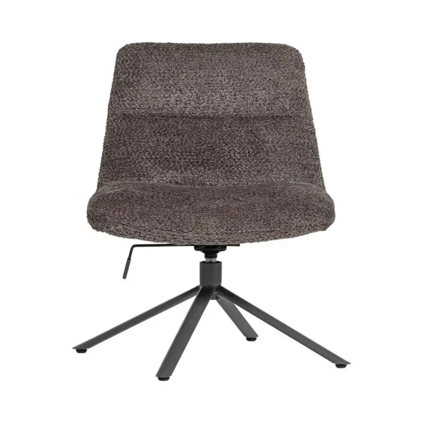 Soren Draaifauteuil Verstelbaar Wollig Bruin