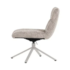 Soren Draaifauteuil Verstelbaar Wollig Grijs
