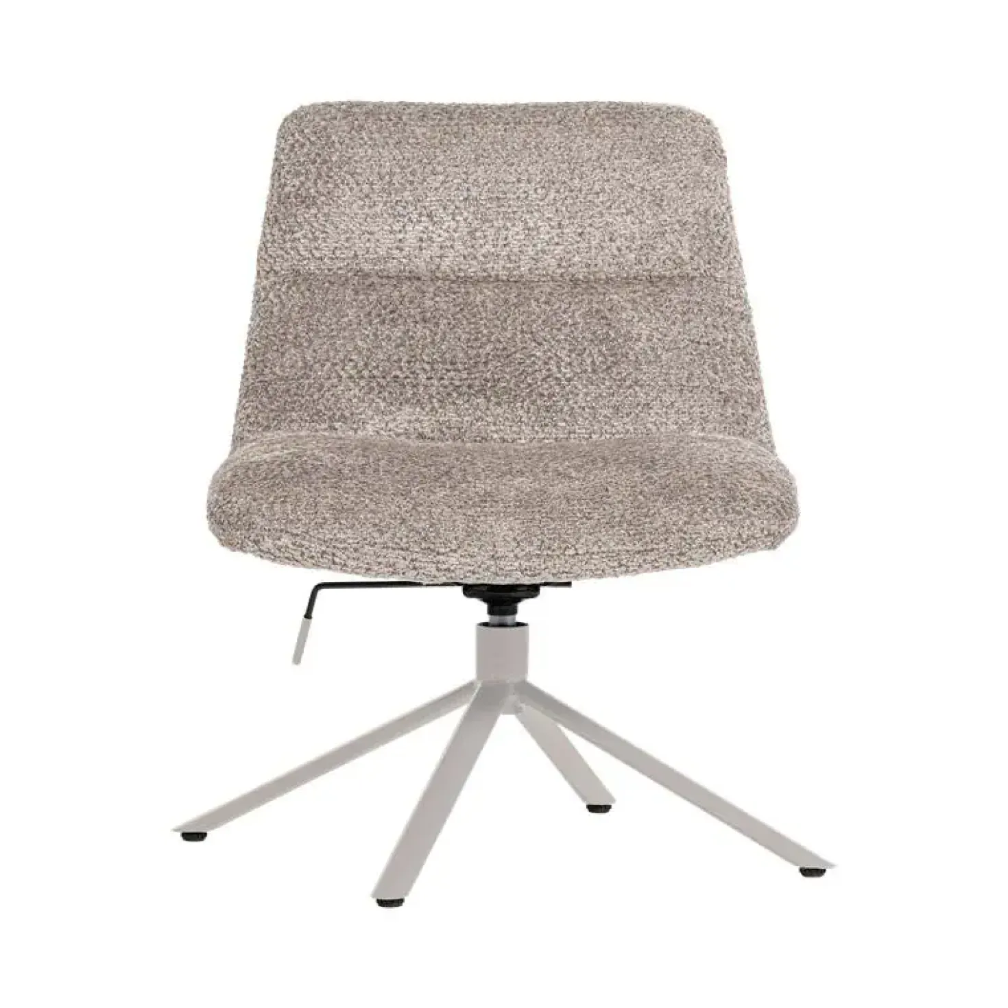 Soren Draaifauteuil Verstelbaar Wollig Grijs