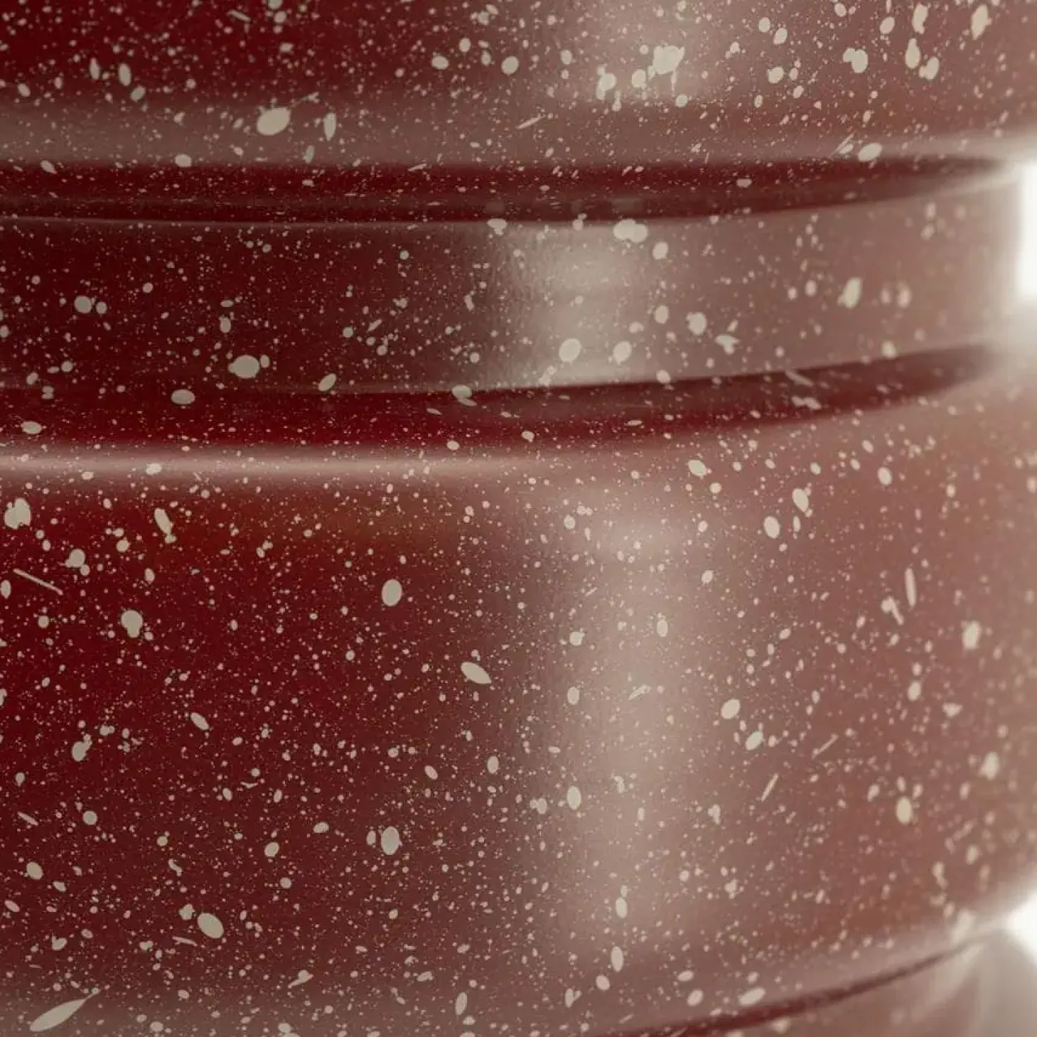 Spatter Bijzettafel rood 30cm