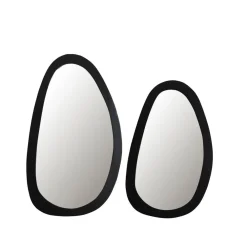 Spiegel Lucien 60 cm Zwart