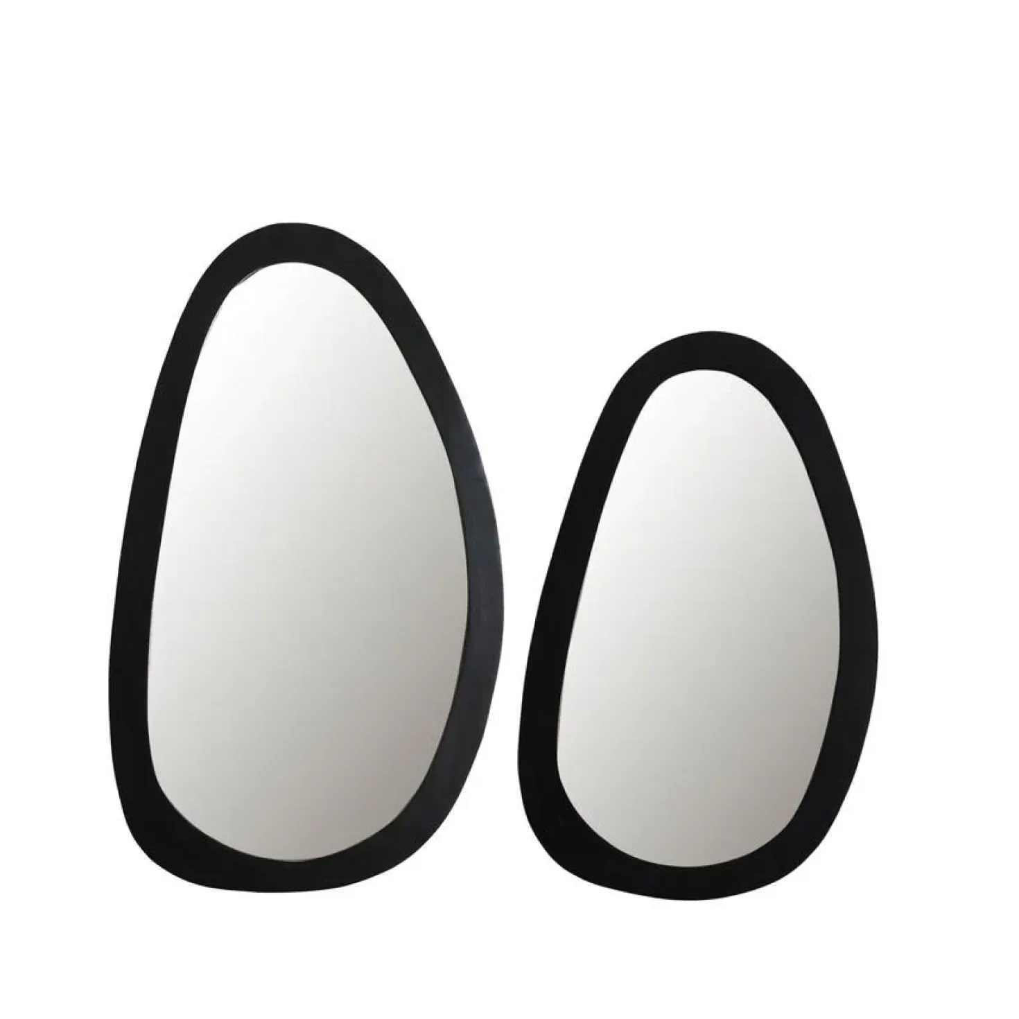 Spiegel Lucien 60 cm Zwart
