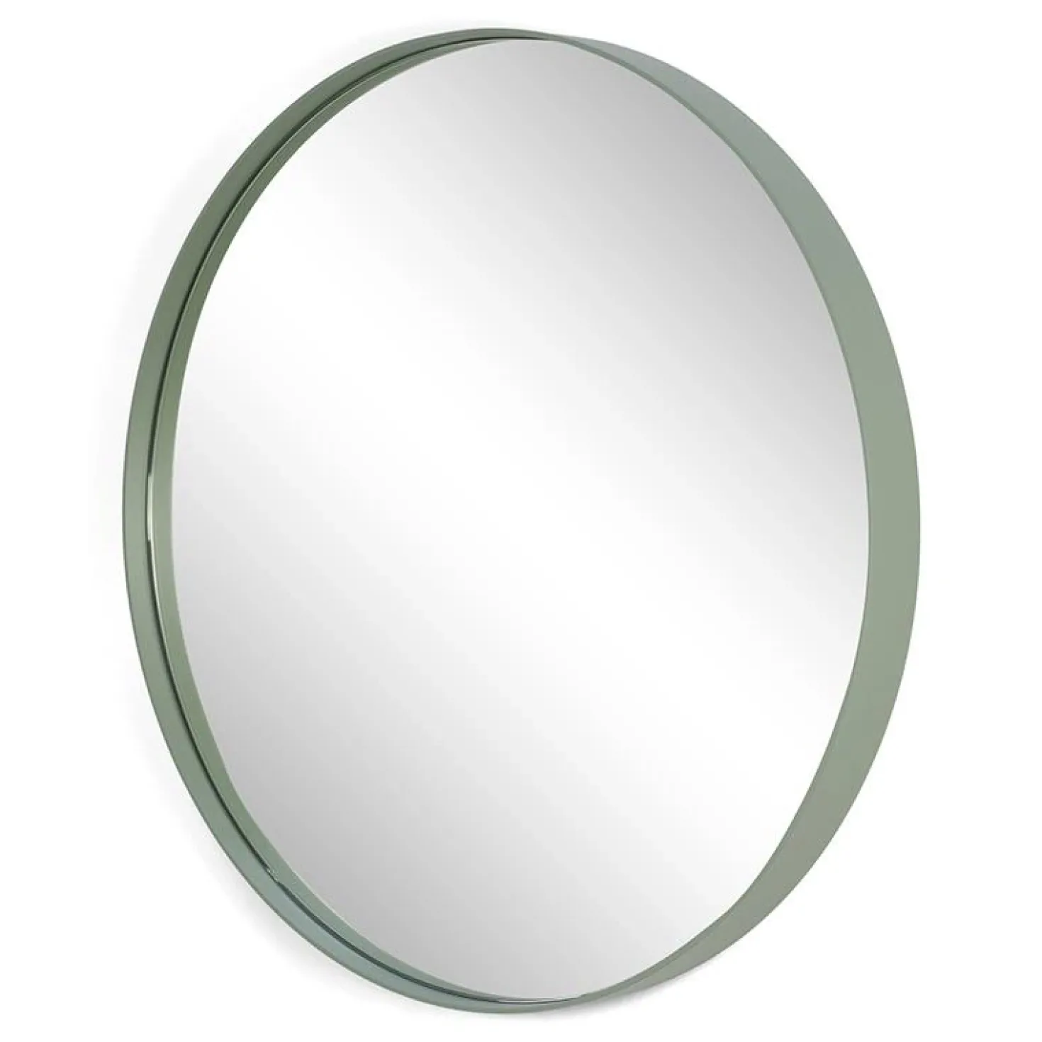 Spiegel Oder groen rond 60cm