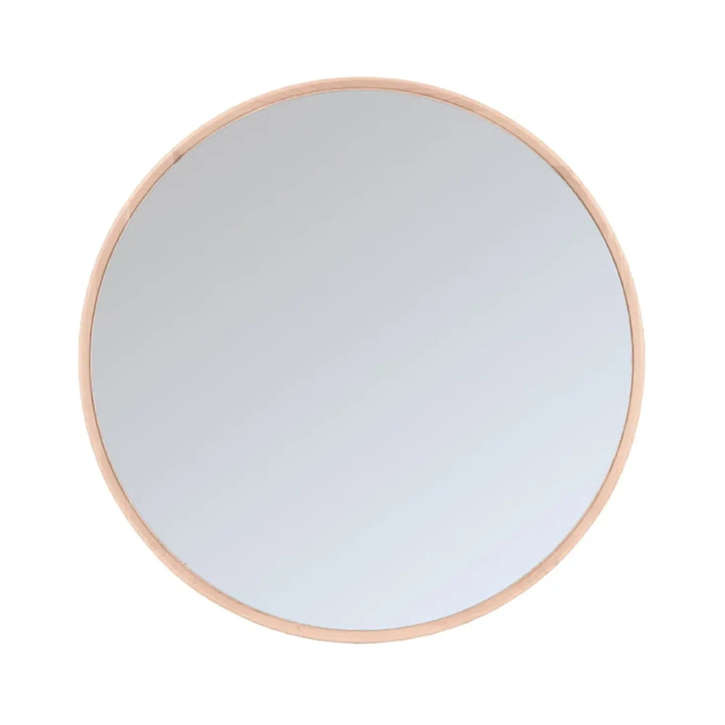 Spiegel Oliva Naturel rond Eikenhout 110cm