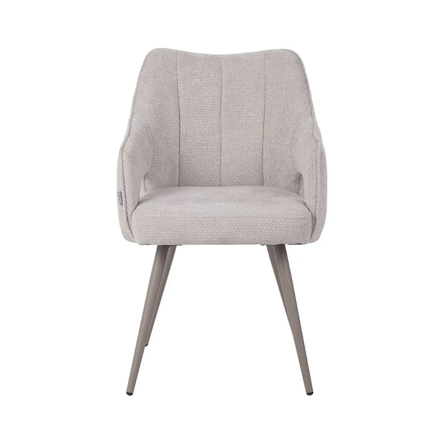 Stan Eetkamerstoel Naturel met taupe poot