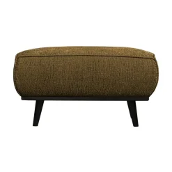 Statement Hocker Structure Velvet Brass 80cm