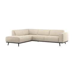 Statement Hoekbank Links Beige Melange