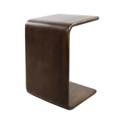 Stella Bijzettafel organisch Walnoot 40cm