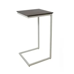 Stella Bijzettafel vierkant Walnoot 40cm