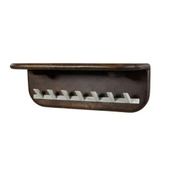 Stella Kapstok 7 haaks met hoedenplank 60cm