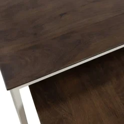 Stella Salontafel set van 2 rechthoek Walnoot
