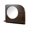 Stella Wandrek met spiegel Walnoot 45cm