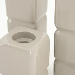 Steve Kaarshouder set van 3 Taupe
