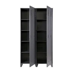Stijn Lockerkast 2-Deurs Steel Grey 103cm