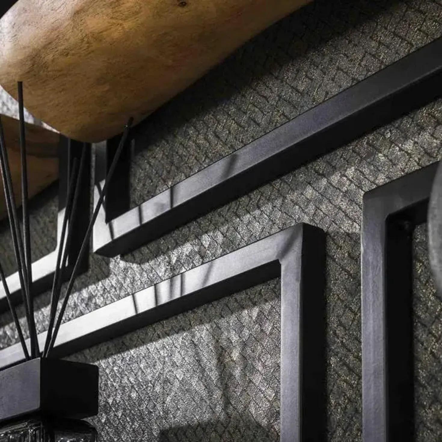 Stockton XL wandplank set van 5 110cm