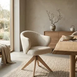 Stoel Connor naturel beige