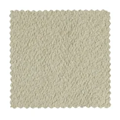 Stone Bankje Links Boucle Creme 112cm