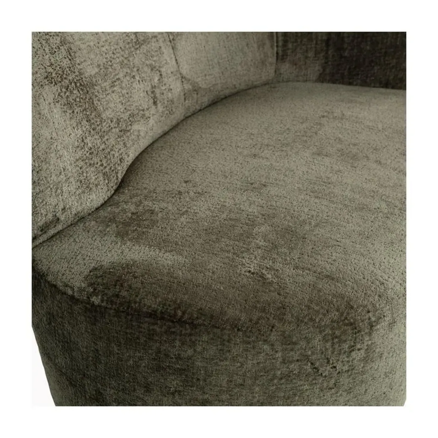 Stone Bankje Rechts Warm Groen 112cm