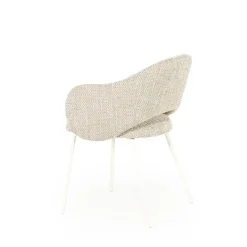 Story Eetkamerstoel Taupe Stof