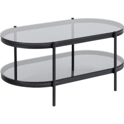 Stryn Salontafel Zwart 95cm