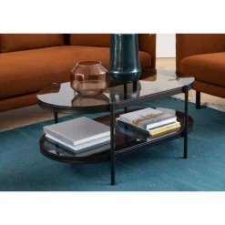 Stryn Salontafel Zwart 95cm