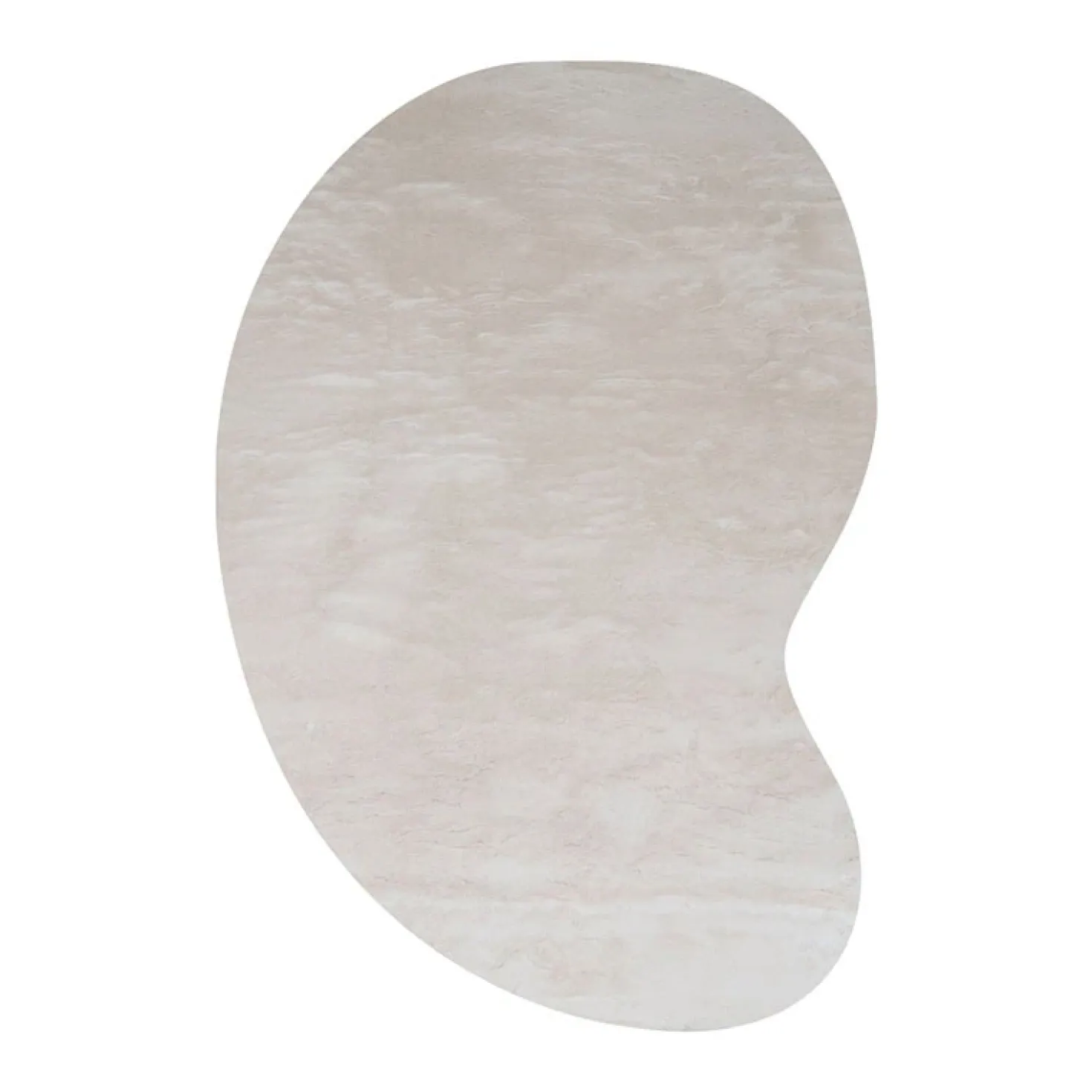 Suave vloerkleed organische vorm ivoor 160cm x 230cm